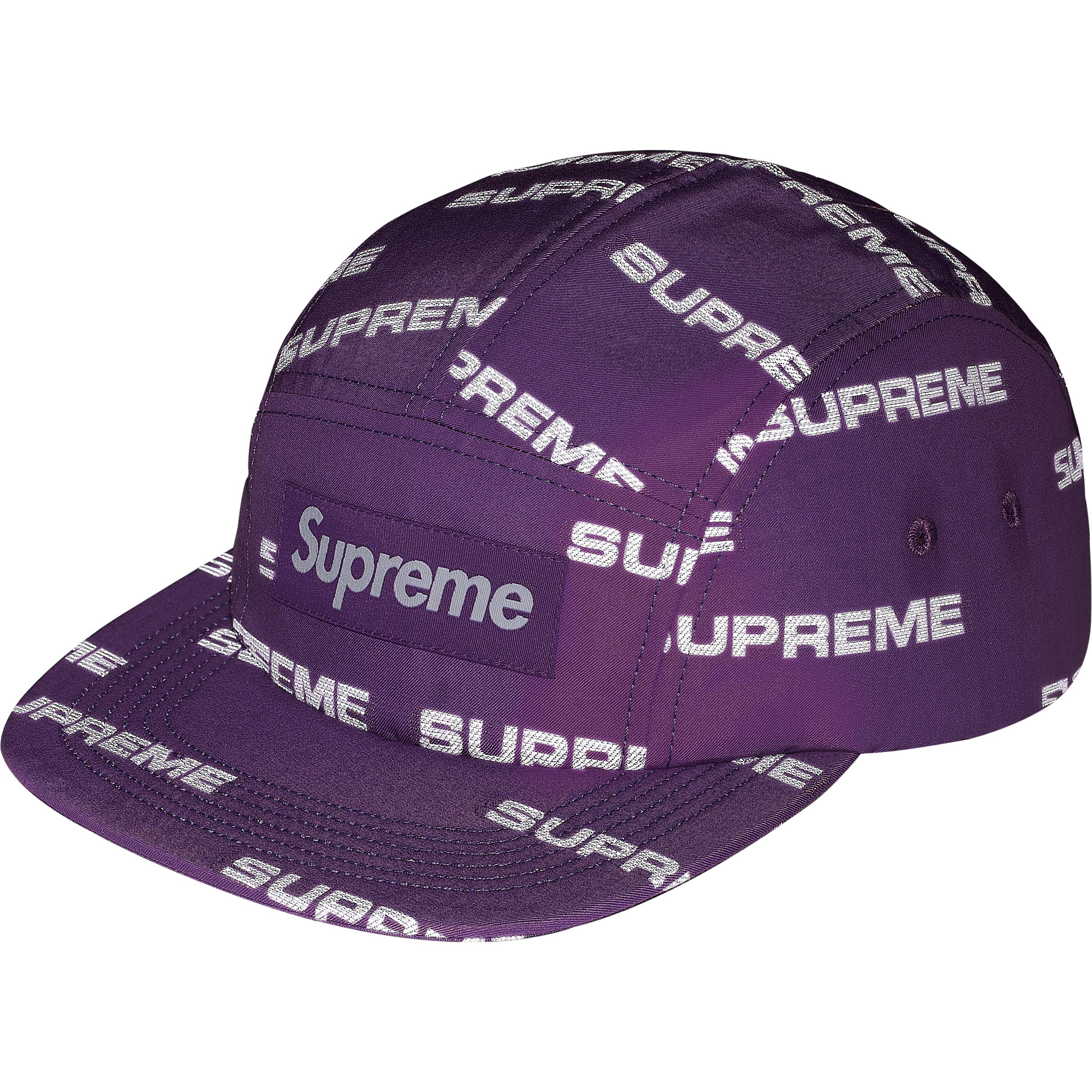 Reflective Jacquard Camp Cap view 7